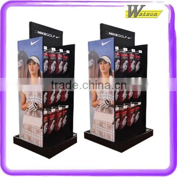 Recycled Material Advertising Promotion Corrugated Paper With Hook Peg Display Stand for Hair Care photo-4