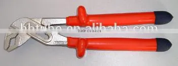 VDE 1000V INSULATE Groove Joint Pliers 6"/8"/10"/12"/14"/16"/20" photo-2