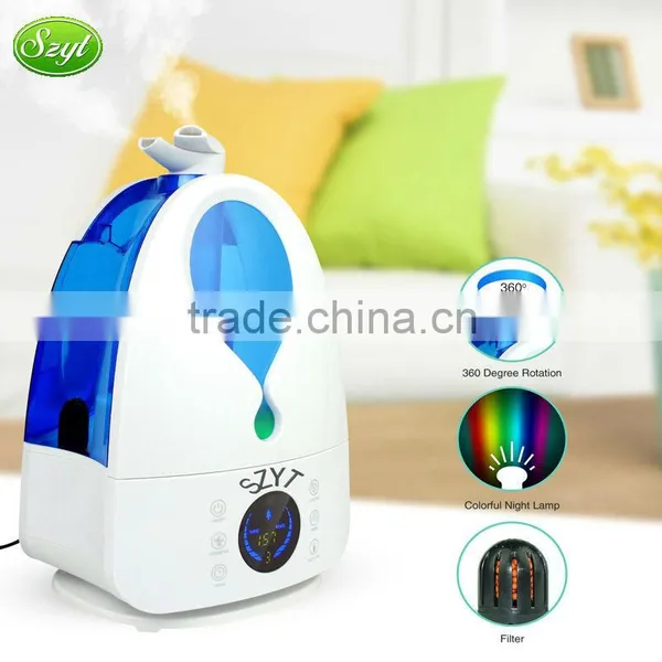 Drop Shape Ultrasonic Cool Mist Humidifier, Ultrasonic Humidifier,single Room Humidifier,bedroom Humidifier photo-2