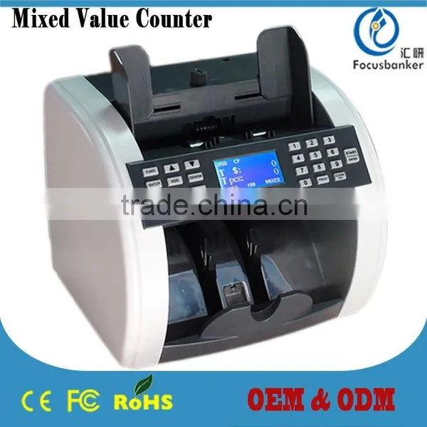 (hot ! )Professional Money Counting Machine With CIS Iamge Recognition System for Indonesian Rupiah(IDR) photo-3