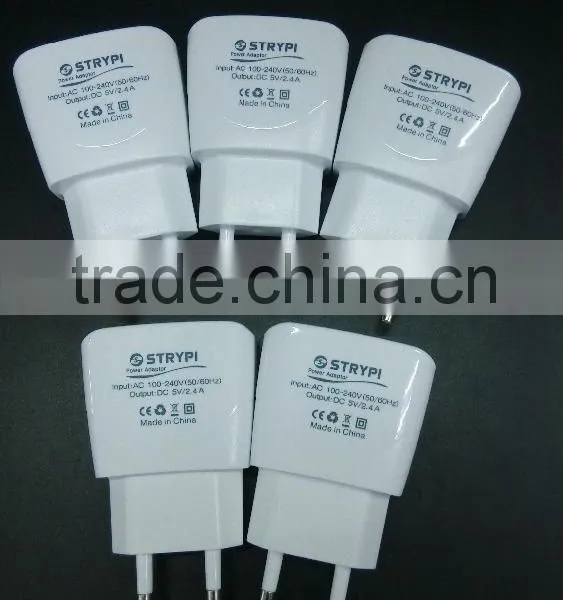 NEW 2.4A Fast Mobile Phone Charger Dual Usb Charger photo-6