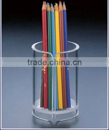 Shape and Color Customized Acrylic Pen Holder