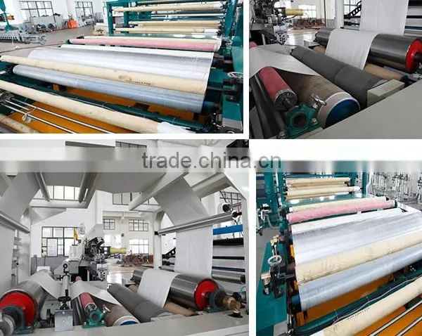 Spacer Fabric PVC Extrusion Coating Laminating Machine photo-4