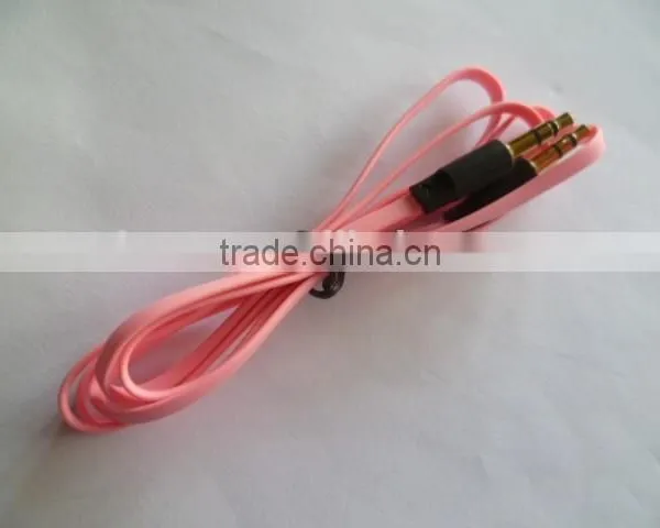 Factory Wholesale Colorful Flat DC 3.5 Cable photo-4