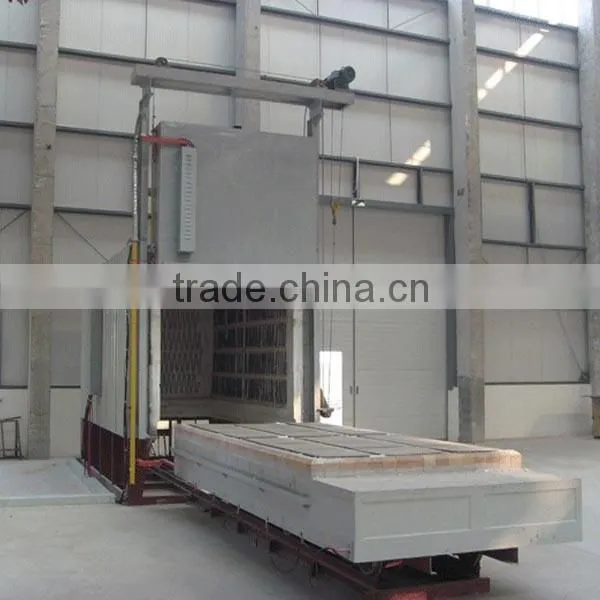 Large Loading Capacity Bogie Hearth Vacuum Quenching Natural Gas Furnace photo-4