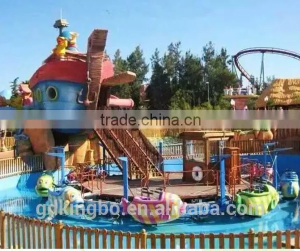 Water Park Dolphin Surfing Ride With 24 Seats