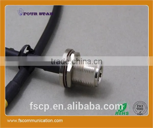 LMR240 Cable Assembly With N Female Bulkhead Crimp to SMA Male Crimp Connector photo-4
