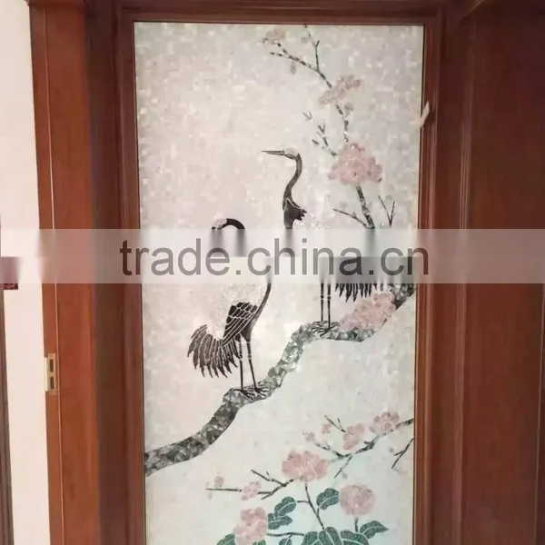 2016 Unique Pattern Mother of Pearl Carving Decorative Material photo-4