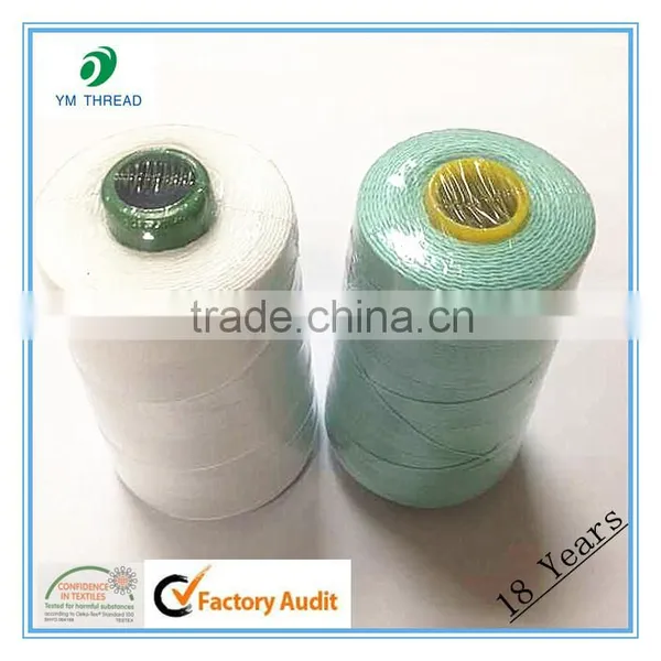12/3 12/4 12/5 Polyester Bag SewingThread For Corn Bag Stitching photo-3