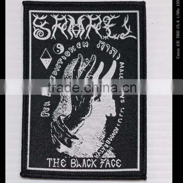 Custom Pvc Rubber Jeans Patch Wholesale,custom Embroidery Woven Patches for Clothing photo-2
