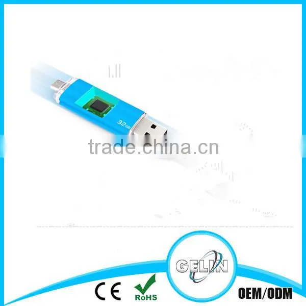 Promotional Gift Aluminum Material Usb Adapter Flash Drive Usb photo-4