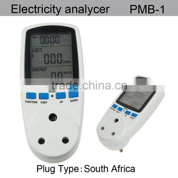 Digital Power Energy Meter Socket South Africa Plug photo-3