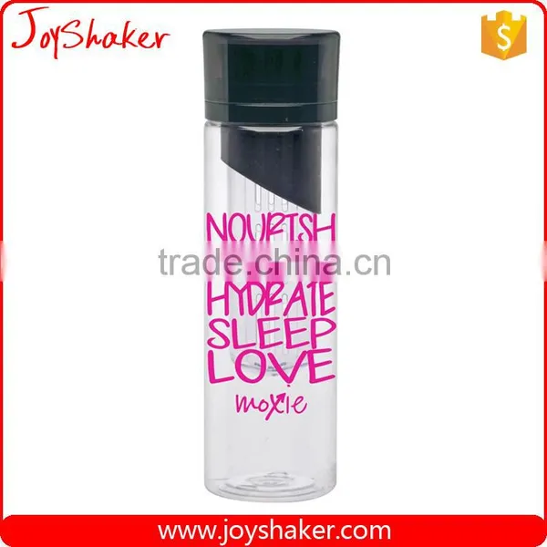 650ML Custom Logo BPA Free Fruit Plastic Infuser Bottle photo-3