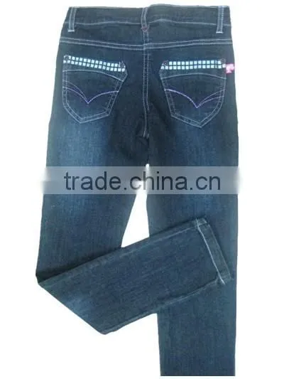 Children Girls Clothing Latest Designed Kids Pants Pants for Boys Winter in Jeans photo-2