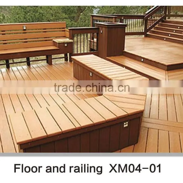 JFCG Anti-flaming WPC Material Outdoor Fence Pathway Fence photo-5