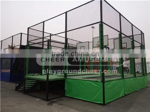 Cheer Amusement Custom Indoor Big Trampoline Park photo-3