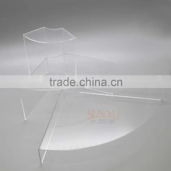 New Style Design Clear Nail Polish 3 Tier Acrylic Display Stand photo-4