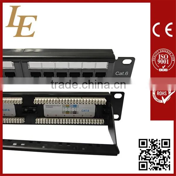 Hot sale 24 Port Patch Panel Cat6