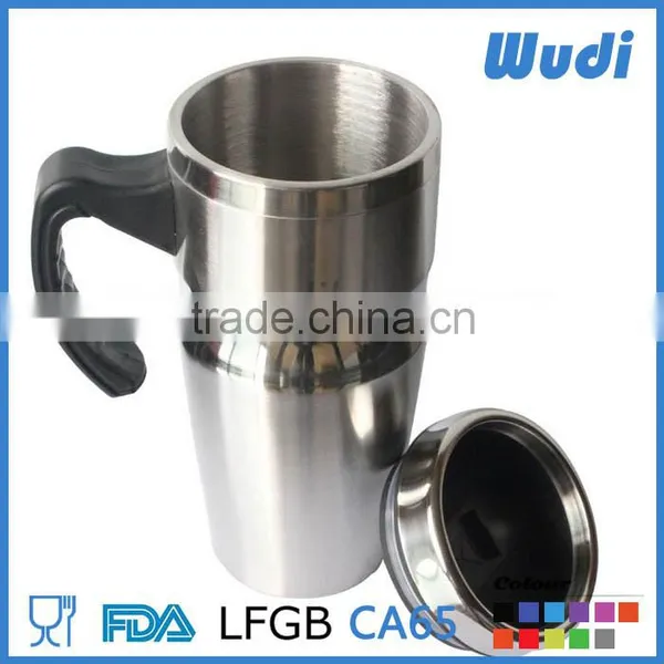 BSCI Mug Tumbler 16oz Double Wall Mug for Coffee CM518 photo-2