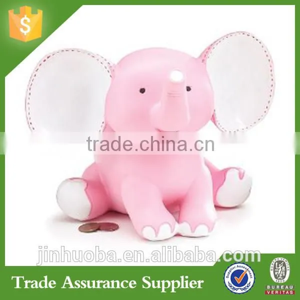 Hi-Q Customize Resin Elephant Piggy Bank Money Boxes Home Decoration photo-6