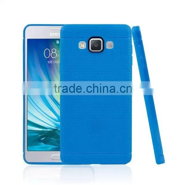 Hot Sale New Product for 2015, Honeycomb Style Smart Phone Accessories ,soft TPU Case for Samsung A7000 Back Cover photo-2