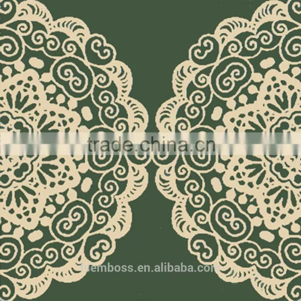 200*200mm Green Color Moroccan Decorative Wall Tile Non-slip Kitchen Floor Tile photo-3