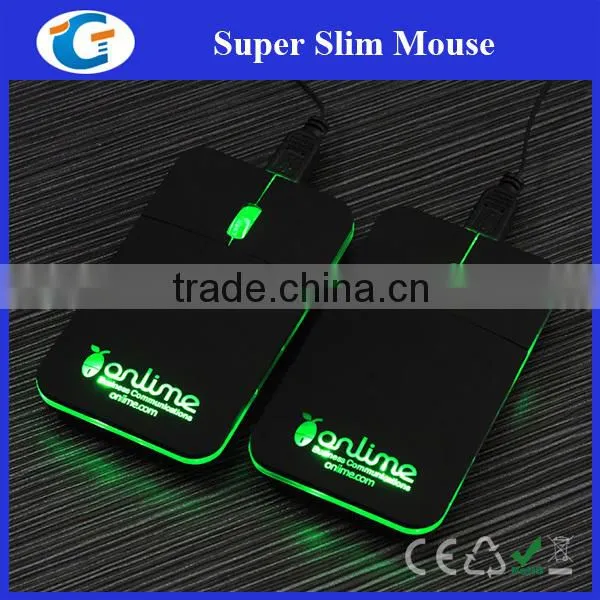 Custom Led Logo Wired Pocket Mouse Gift Items for Office photo-5