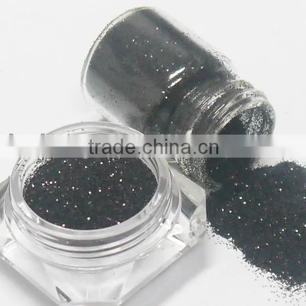0.1mm Black Solvent Resistance UV Resistance Glitter Powder