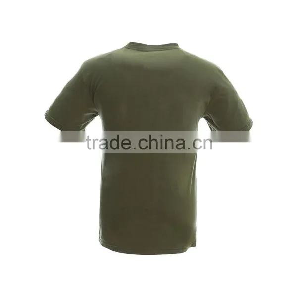 Cheap Wholesale Olive Green Cotton t Shirts photo-2