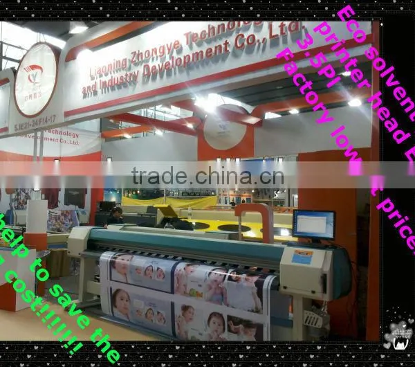 ZY UVE Economical Series Printer With the DX5 Print Head and UV Lamp 1.8m/2.5m/3.2m With Eco Solvent Inks photo-2