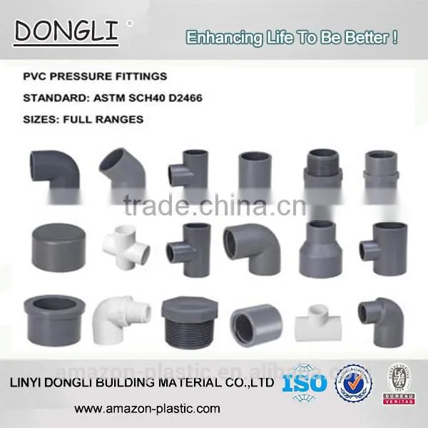 Plastic Union GB/T Standard CPVC Union UPVC Union Pipe Fittings Coupling photo-3
