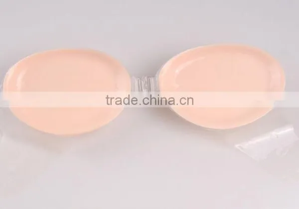 Ideal Fashions Reusable Push up Strapless Invisible Backless Adhesive Silicone Bra Strapless V Bra Silicone Invisible Bra Silico photo-2