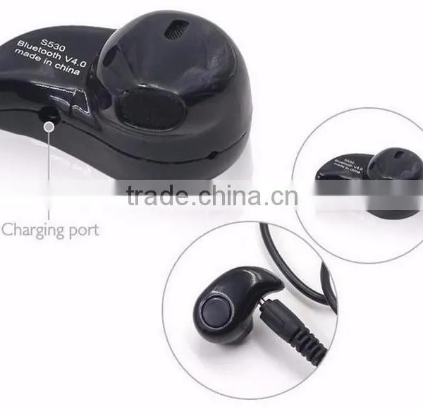 Mini Style Wireless Bluetooth Headphone S530 1pcs In-Ear V4.0 Stealth Earphone Phone Headset Handfree Universal for All Phone photo-4