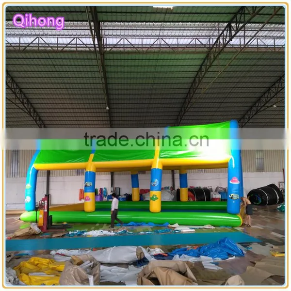 Portable Inflatable Swimming Pool With Tent Covers for Family, Inflatable Water Pool Rental for Adults and Children photo-2
