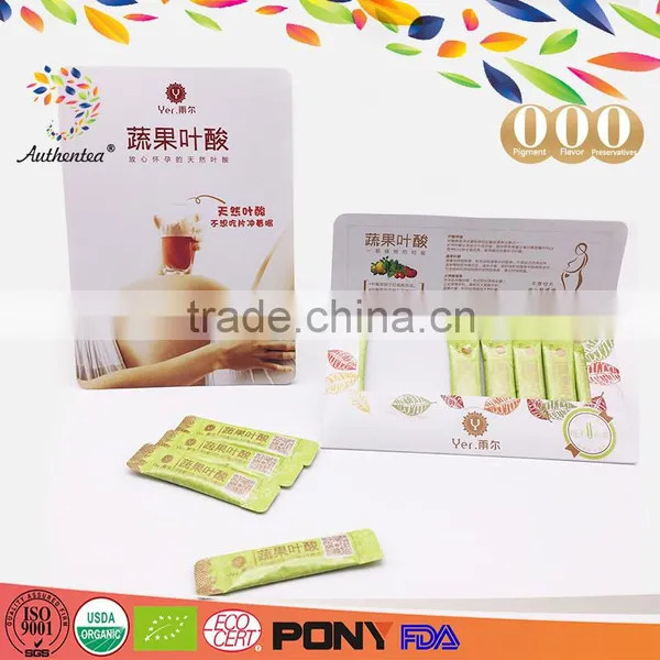 Rich-vitamin Vegetables and Fruits Folic Acid Extract Powder Suitable for Man & Woman
