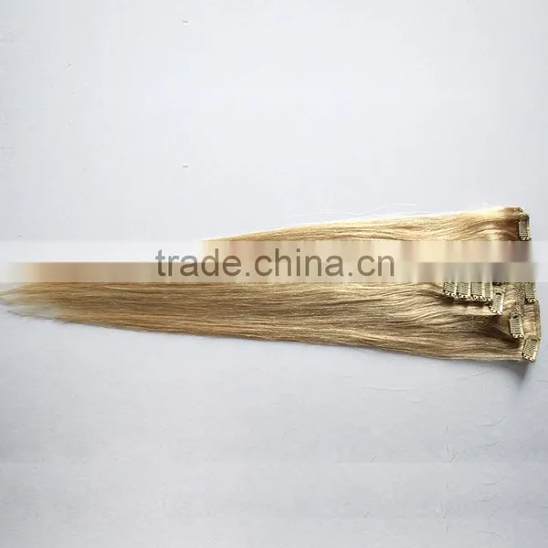 100% Brazilian Hair Clip-on Hair Extension photo-3