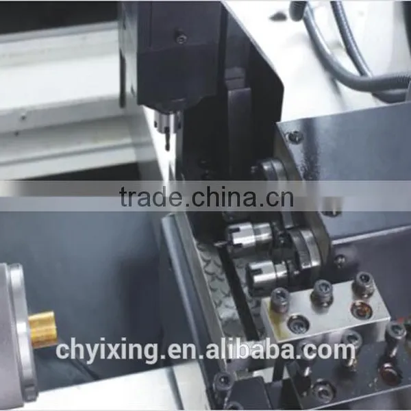 By-20 4-aixs CNC Sliding Headstock Auto-lathe PequeNas de la MAquina de Fresado Cnc/de Torneado Cnc Torno de la Maquina photo-2