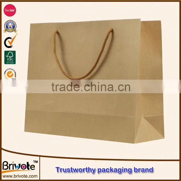 Starbucks Kraft Paper Bag Kraft Paper Bread Bag Kraft Paper Pouches Standup Bags photo-2