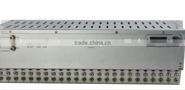 CATV 24 in 1 channels Analog Combiner Modulator for IPTV