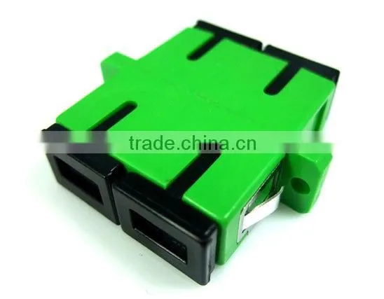 Fiber Optic Adapters Simplex Network FTTH Connectors With Inner / External Shutter Dust Cap Single Mode Duplex Optic Adaptors photo-3