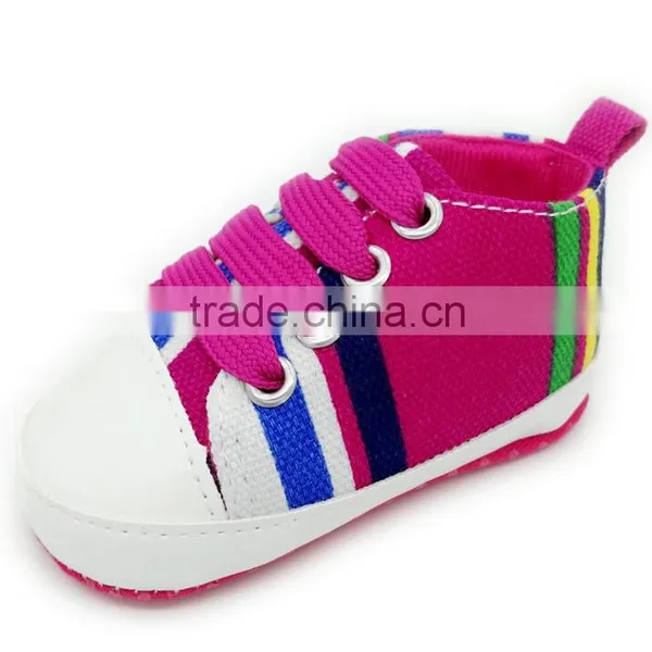 China Manufacturer Canvas Lace up Child Baby Shoes Customized Shoes for Sale Quality Choice photo-5