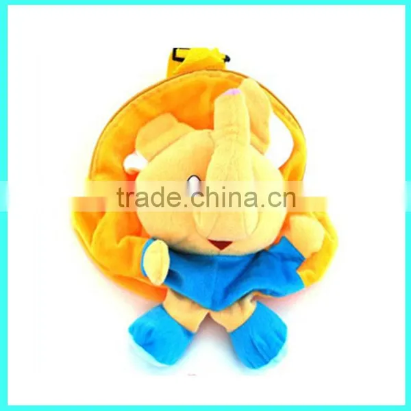 2015 Cheap Fashionable Plush Animal Baby Bag
