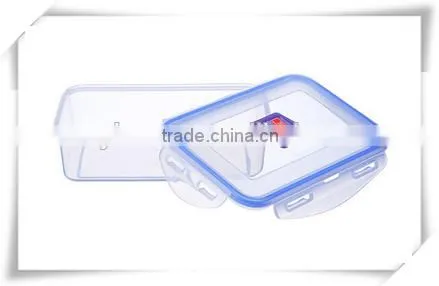 Food Grade 800ml Square Shape Plastic Food Storage Container Fd003 photo-2
