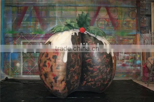 Hot Sale Christmas Inflatable Pudding Outdoor Inflatable Christmas Decoration photo-2