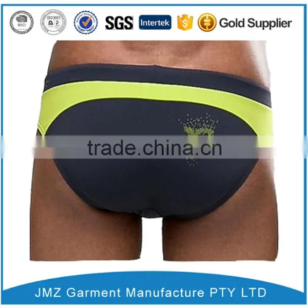 Wholesale Print Boxer Brief Men Bikini Swimwear photo-3