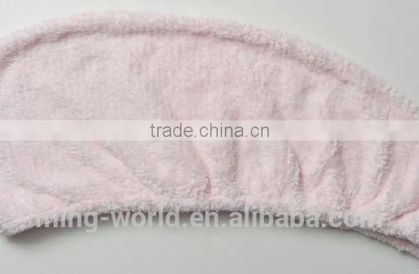 Super Absorbent Plush Microfiber Hair Drying Towel Absorbent SPA Turban photo-6