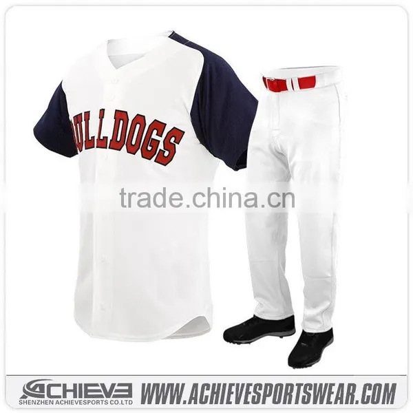 2016 Sublimated Baseball Jersey Wholesale Custom Baseball Shirts photo-5