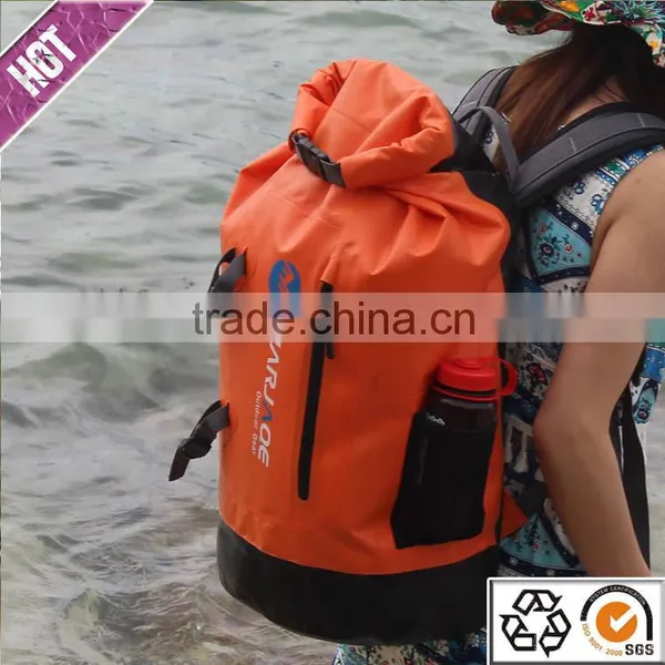 Popular Product 2016 PVC Tarpaulin Waterproof Dry Bag Backpack for Outdoor Rafting, Canyoning, Boating photo-4