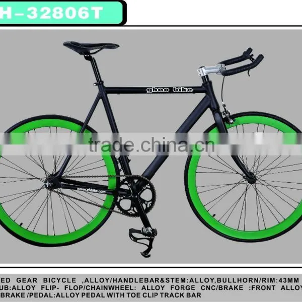  china top sell aero spoke wheel fixed gear bike