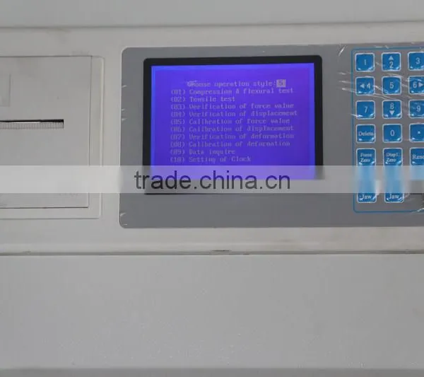 Microcomputer Hydraulic Universal Tensile Fasteners Testing Equipments Manufacturer photo-6